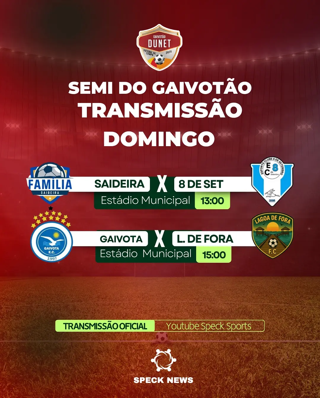 Futebol Amador em Balneário Gaivota: Finais Decisivas Agitam o Final de Semana