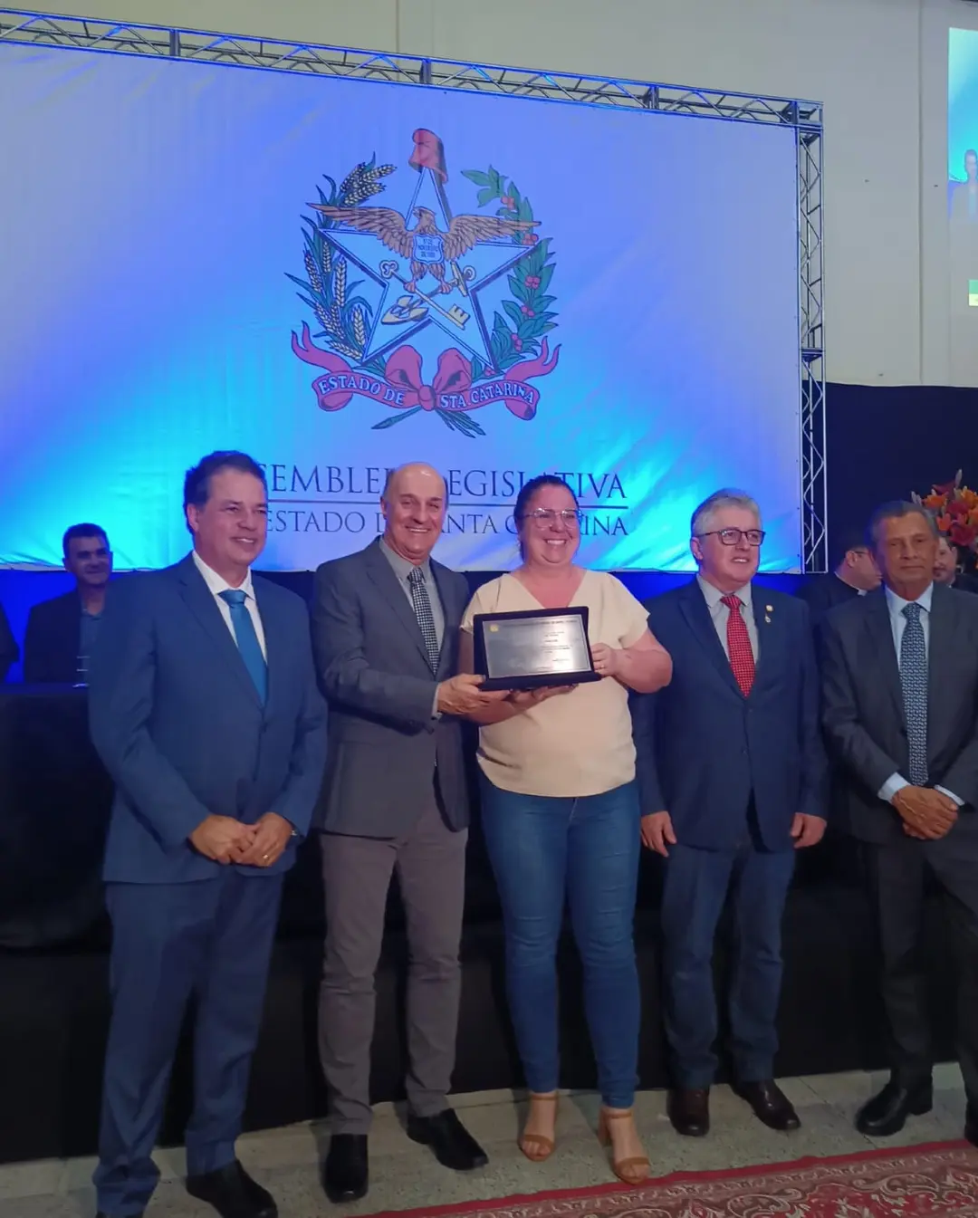 Praia Grande celebra 75 anos da Paróquia São Sebastião em sessão solene da ALESC