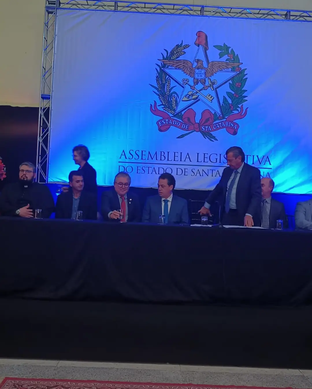 Praia Grande celebra 75 anos da Paróquia São Sebastião em sessão solene da ALESC