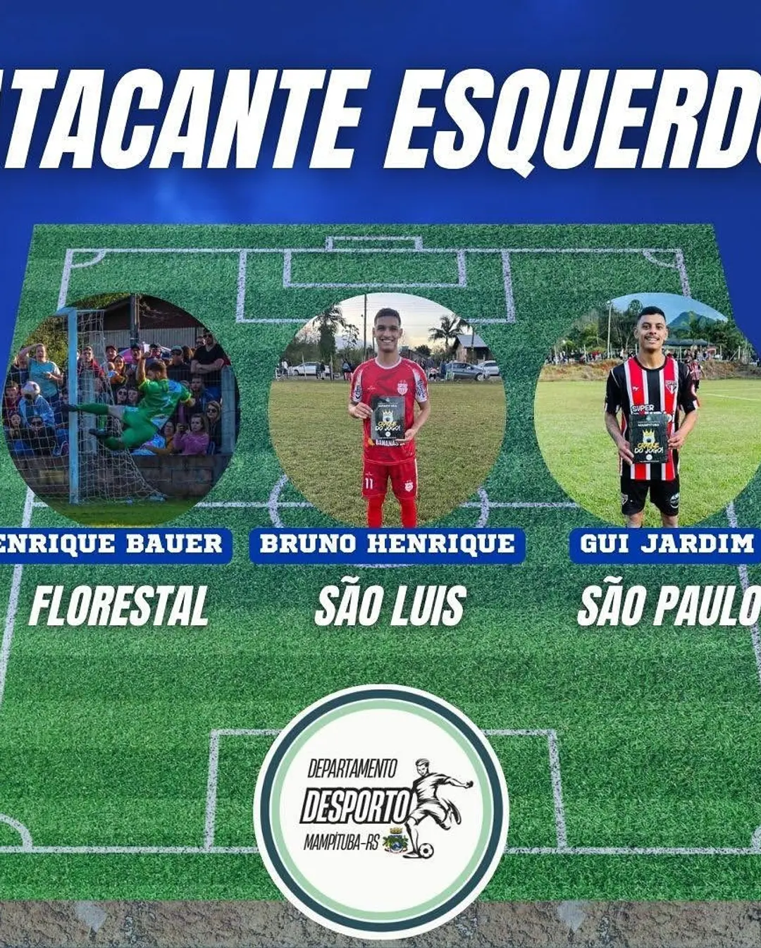 Campeonato Municipal de Mampituba 2025: Definida a Seleção dos Melhores Jogadores