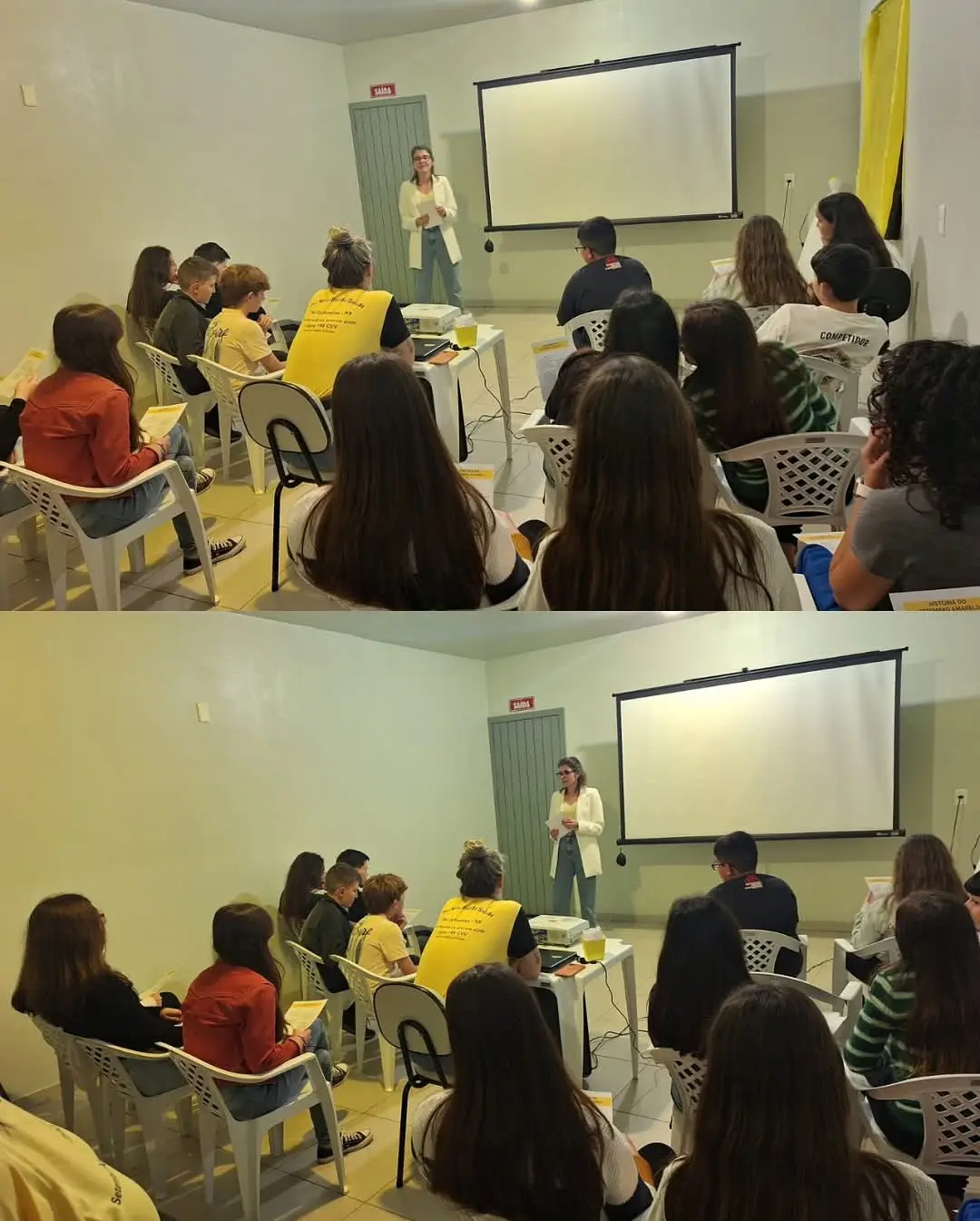 Três Cachoeiras promove ação de Setembro Amarelo com adolescentes sobre saúde mental