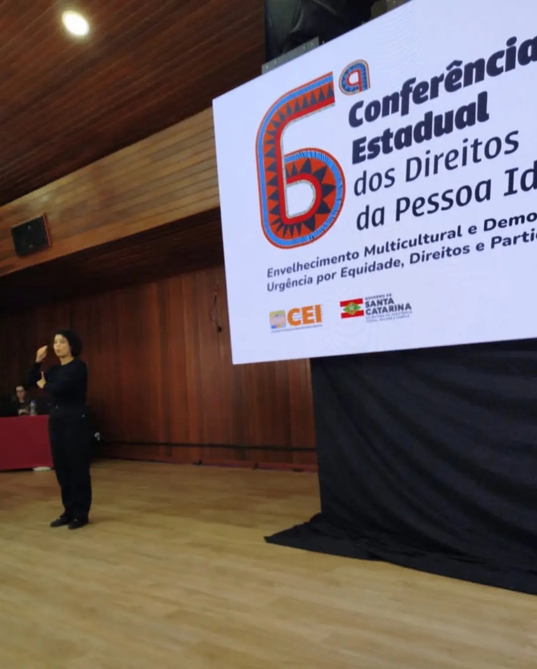 Balneário Gaivota Fortalece Políticas para a Pessoa Idosa em Conferência Estadual