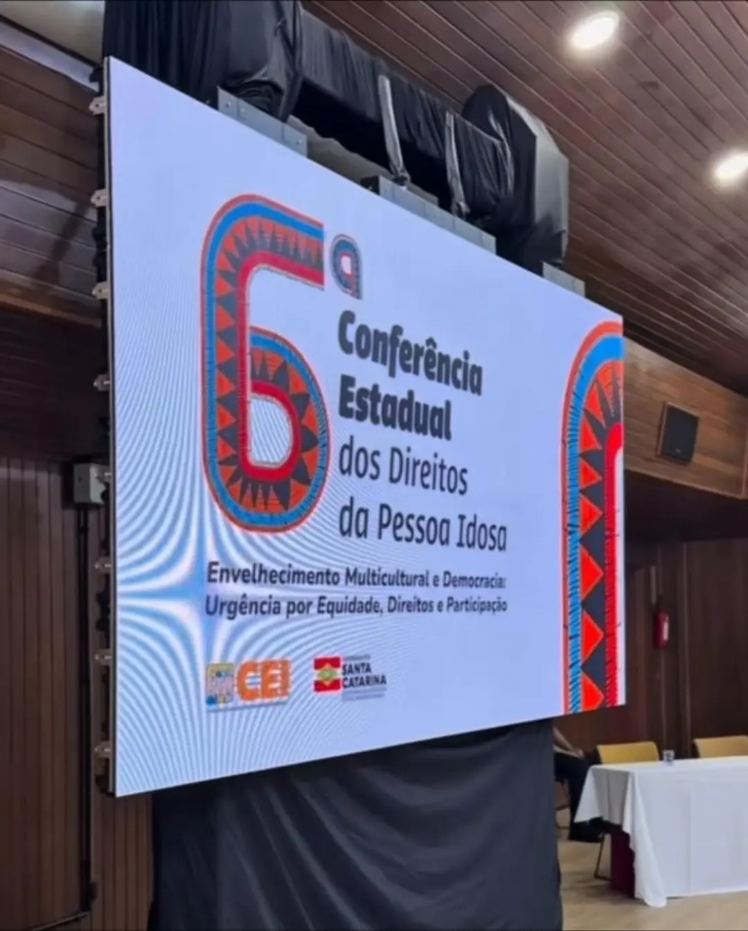 Balneário Gaivota Fortalece Políticas para a Pessoa Idosa em Conferência Estadual