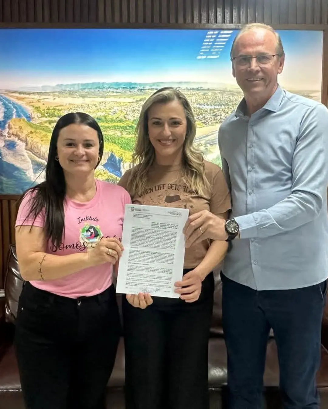 Torres: Prefeitura repassa R$ 60 mil para o Instituto Somos Aldeia, grupo de mães atípicas