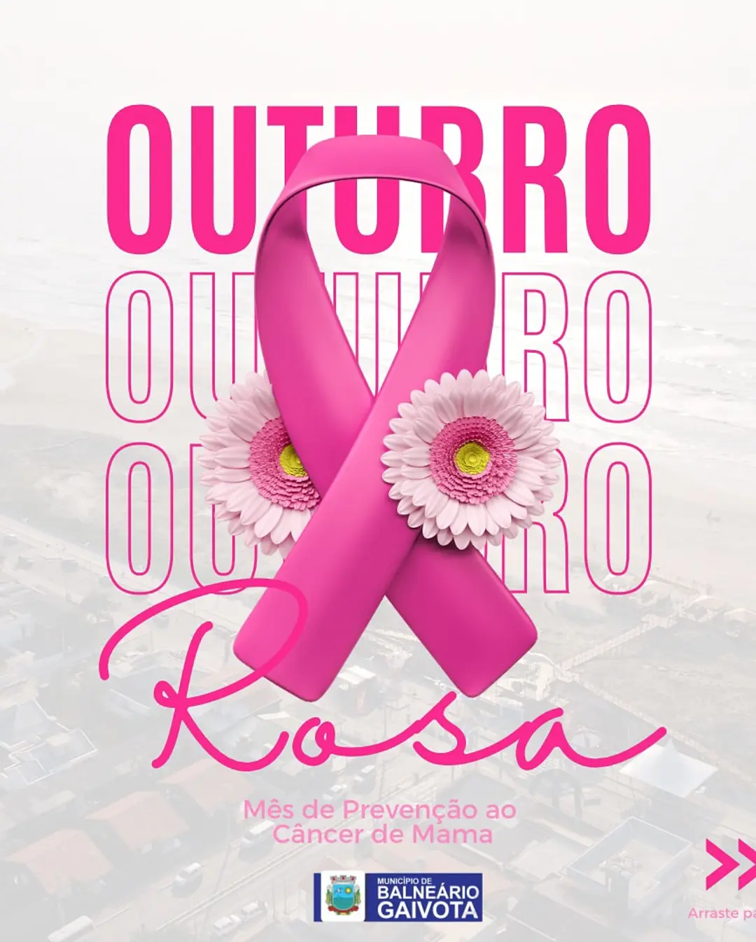 Outubro Rosa em Balneário Gaivota: Mês de Prevenção ao Câncer de Mama e Colo do Útero