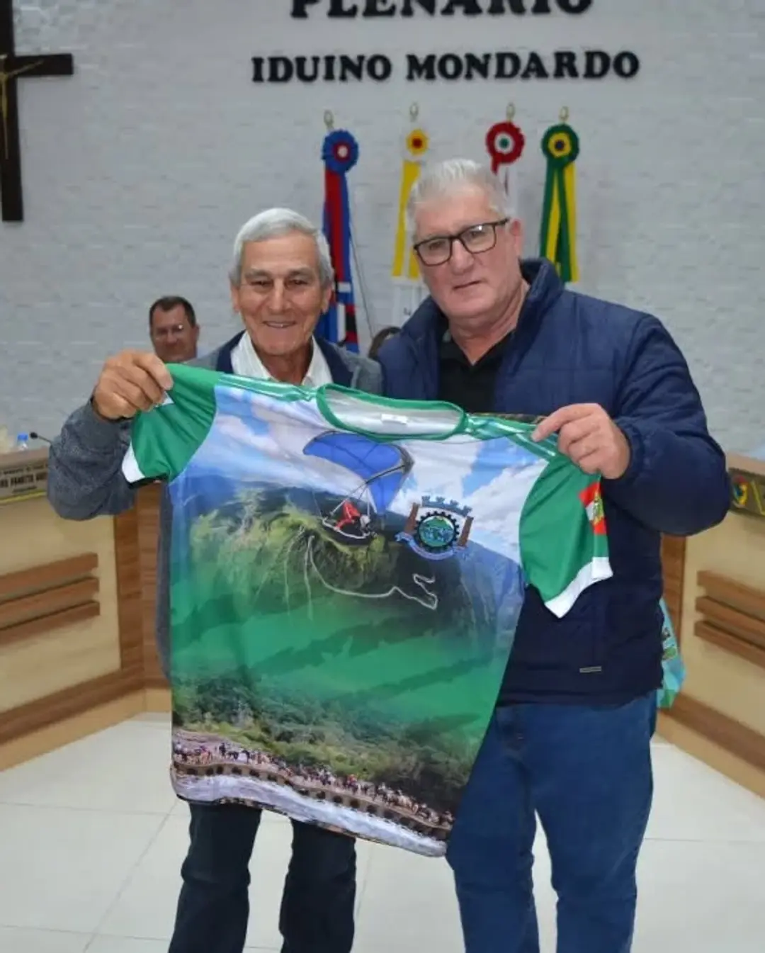 Valdevino Alano, Guardião do Geossítio Portal do Palmiro, Homenageado em Timbé do Sul