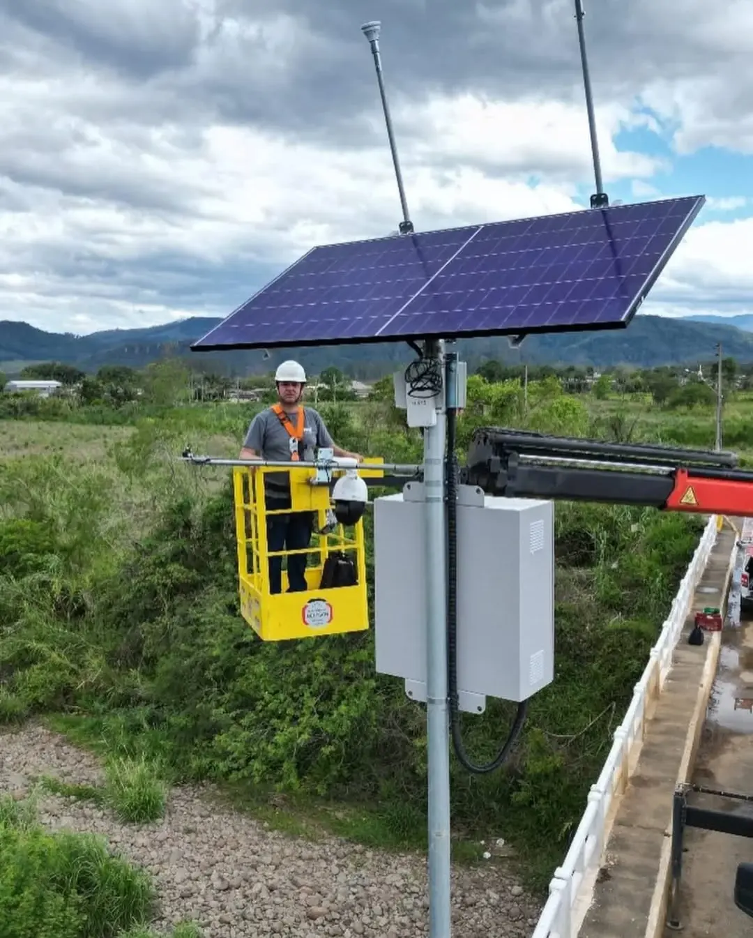 Timbé do Sul Avança no Monitoramento Climático com Nova Estação Hidrometeorológica