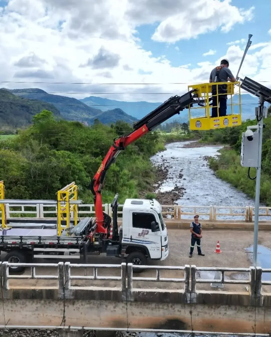 Timbé do Sul Avança no Monitoramento Climático com Nova Estação Hidrometeorológica