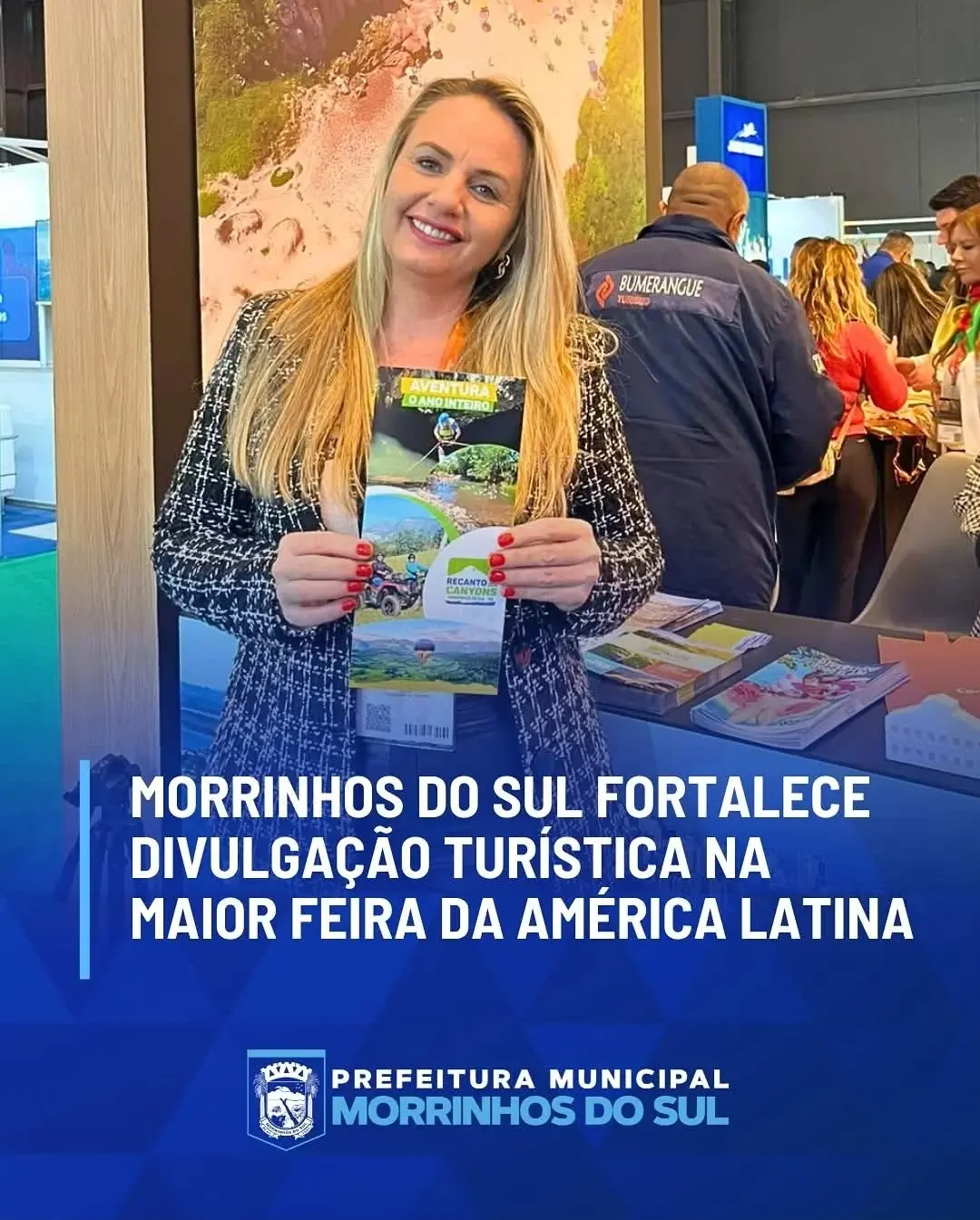 Morrinhos do Sul Impulsiona Turismo em Feira Internacional na Argentina
