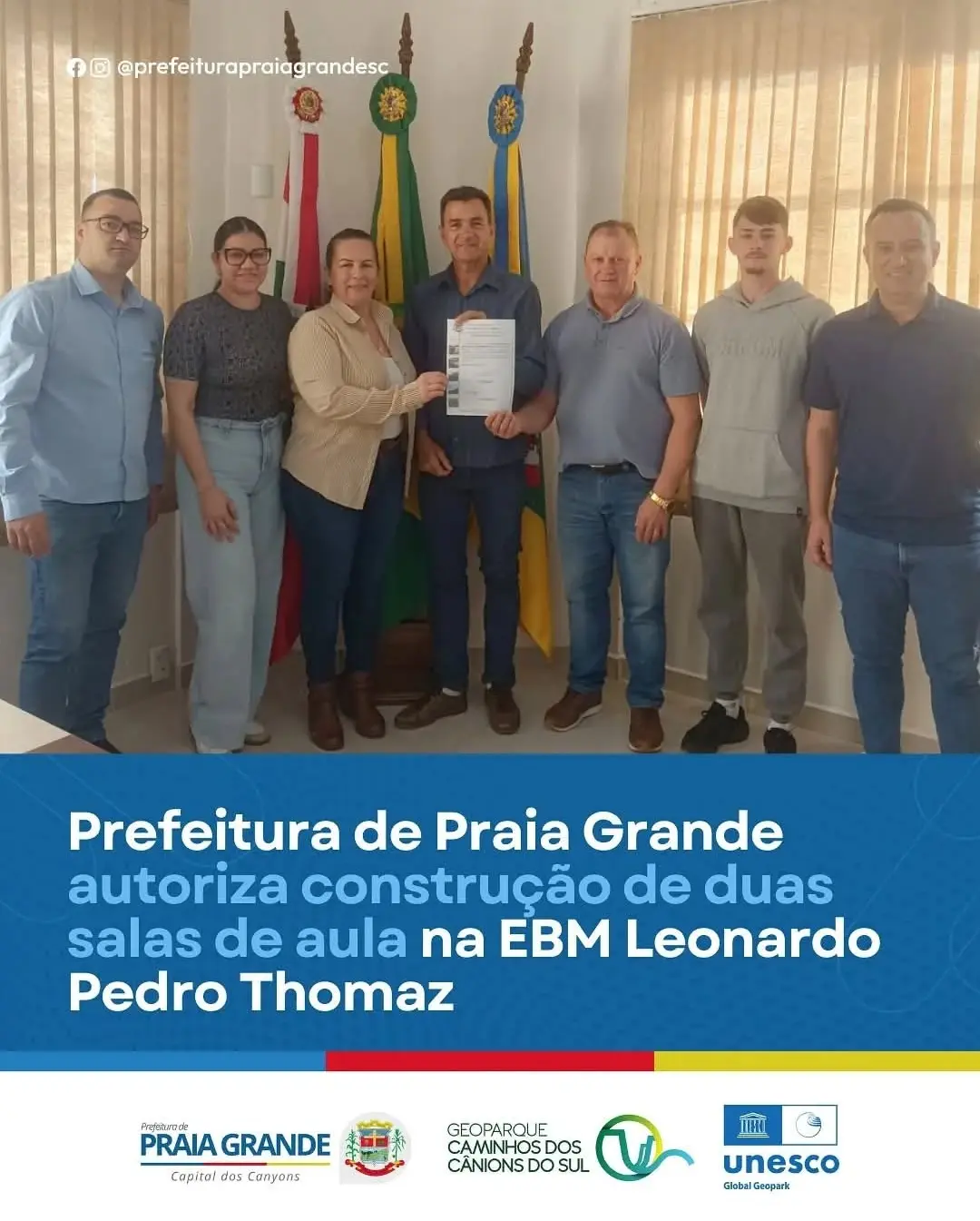 Praia Grande Investe na Educação: Novas Salas de Aula para EBM Leonardo Pedro Thomaz