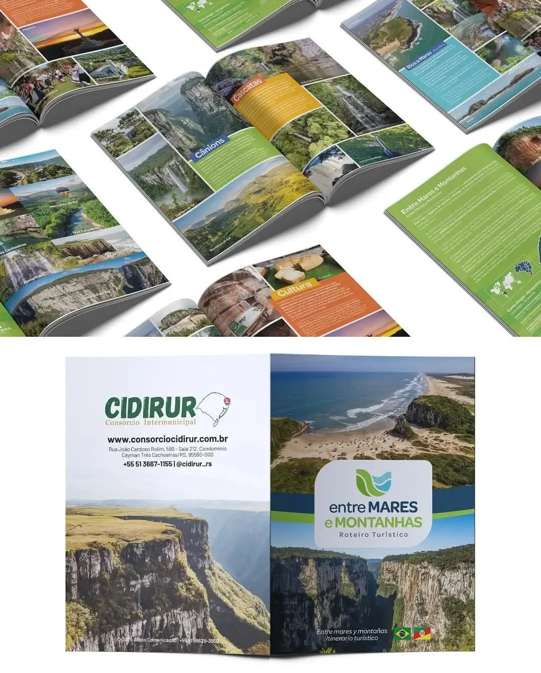 CIDIRUR lança roteiro turístico "Entre Mares e Montanhas" unindo litoral e serra gaúcha