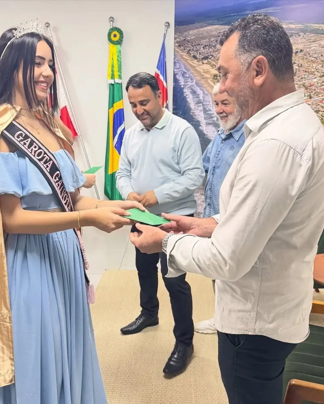 Corte do Gaivota Fest Inicia Divulgação da Festa em Balneário Gaivota e Região