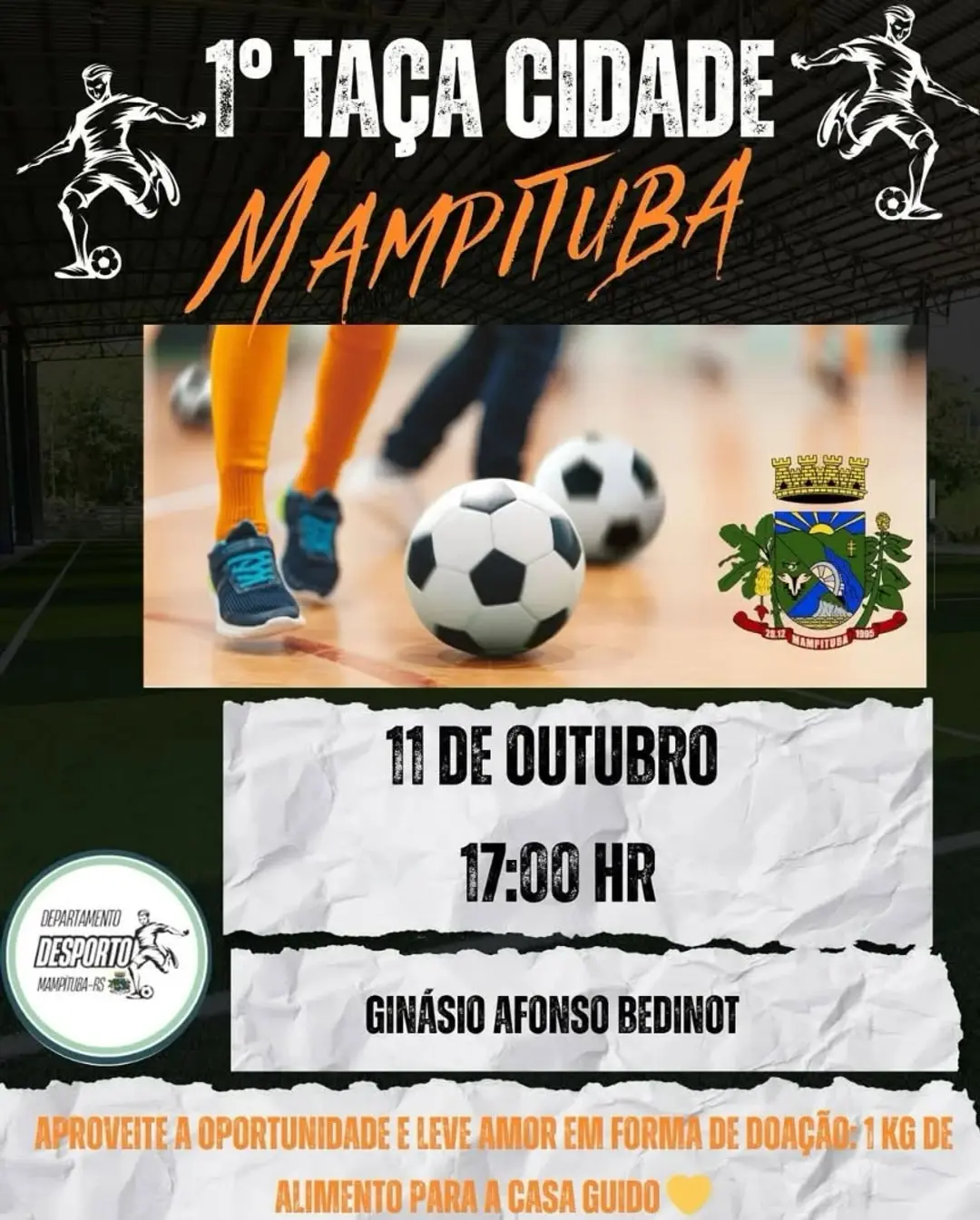 Mampituba Celebra o Esporte com a 1ª Taça Cidade e Ação Solidária