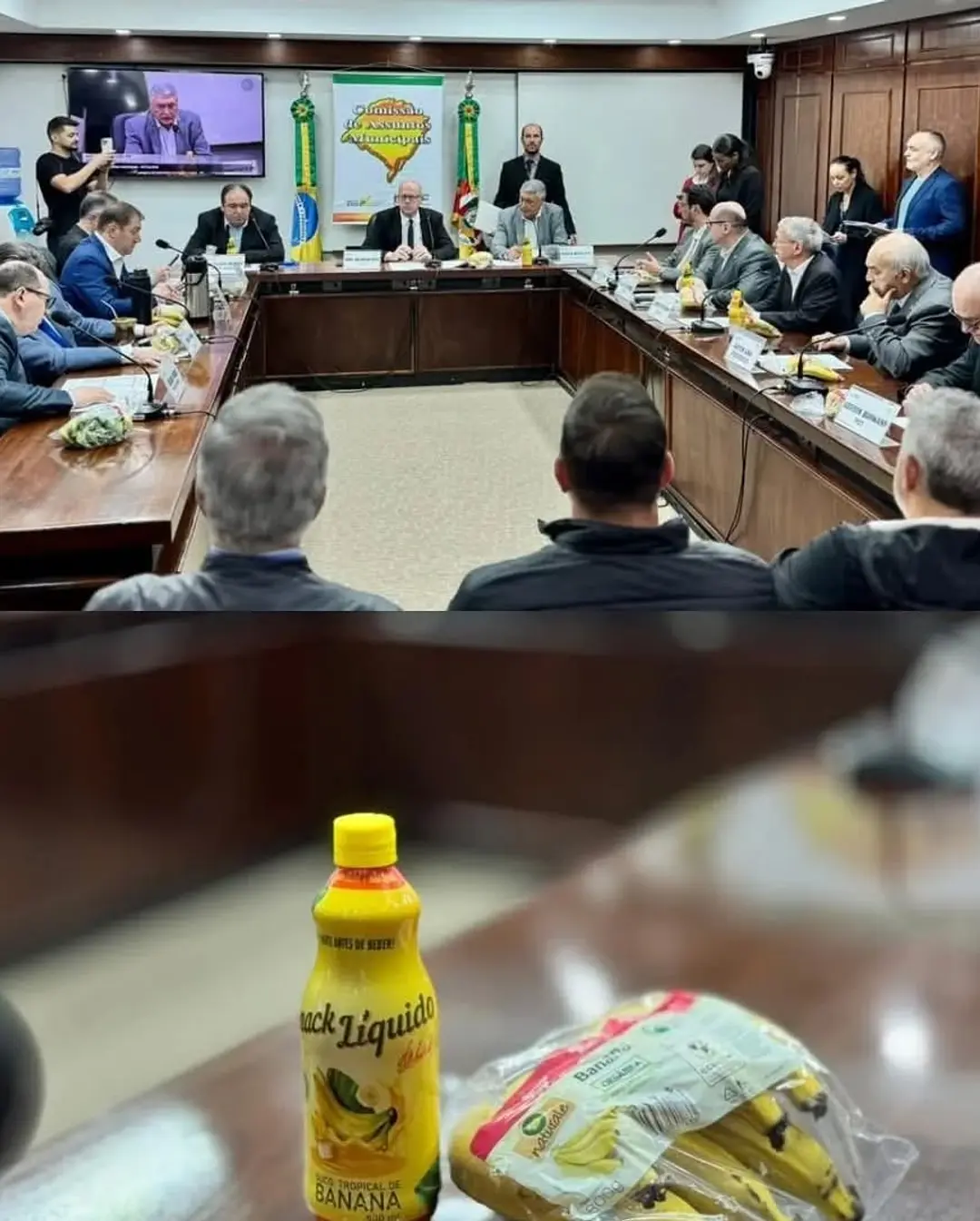 Três Cachoeiras é oficialmente reconhecida como Capital Estadual da Banana