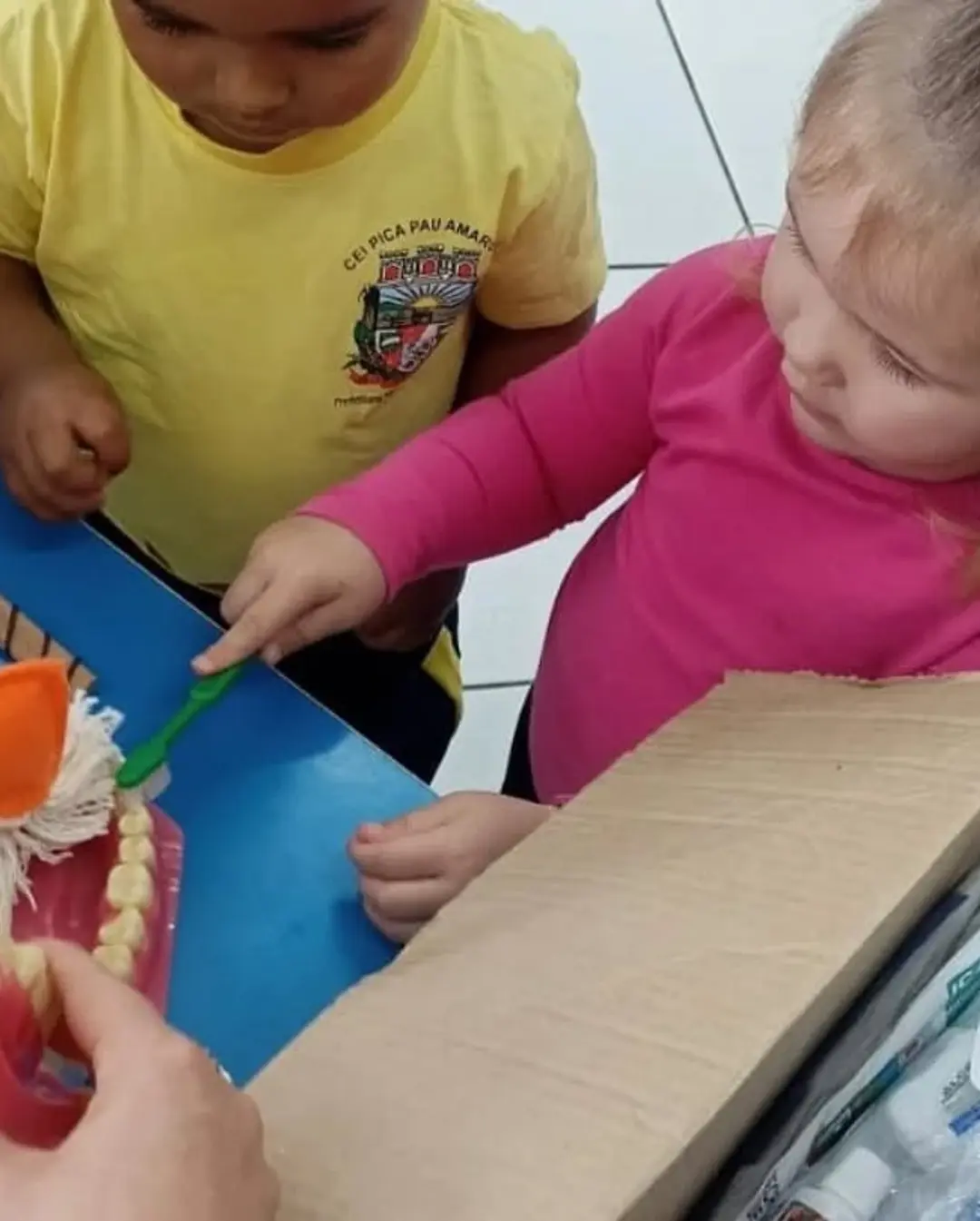 Ermo Promove Campanha de Saúde Bucal Infantil para um Sorriso Saudável