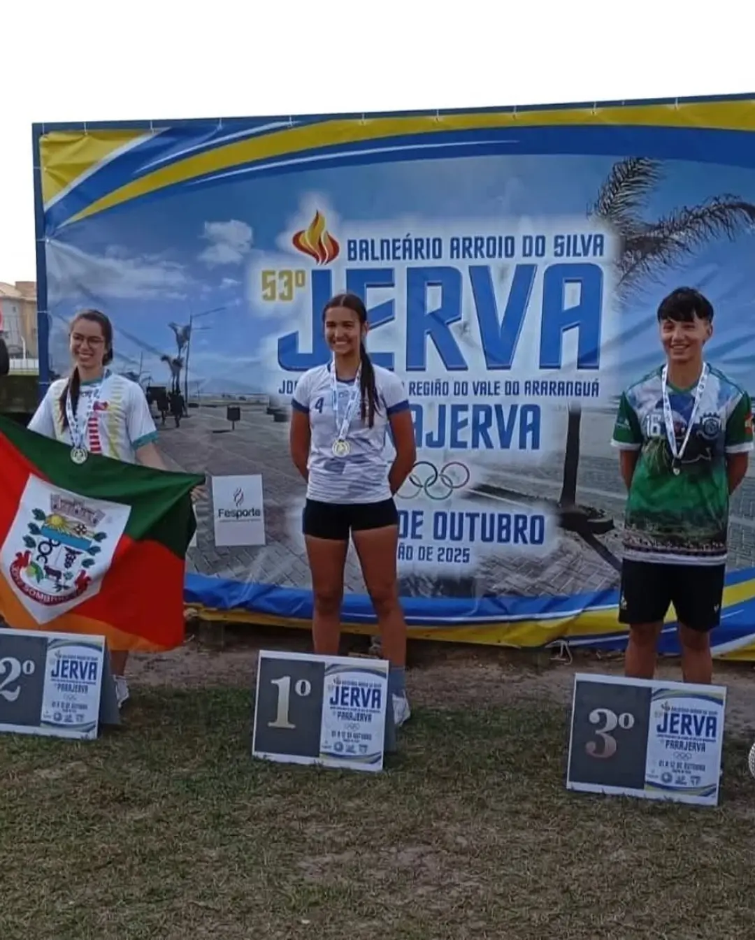 Atletismo de Timbé do Sul Brilha nos Jogos Escolares da Região do Vale do Araranguá