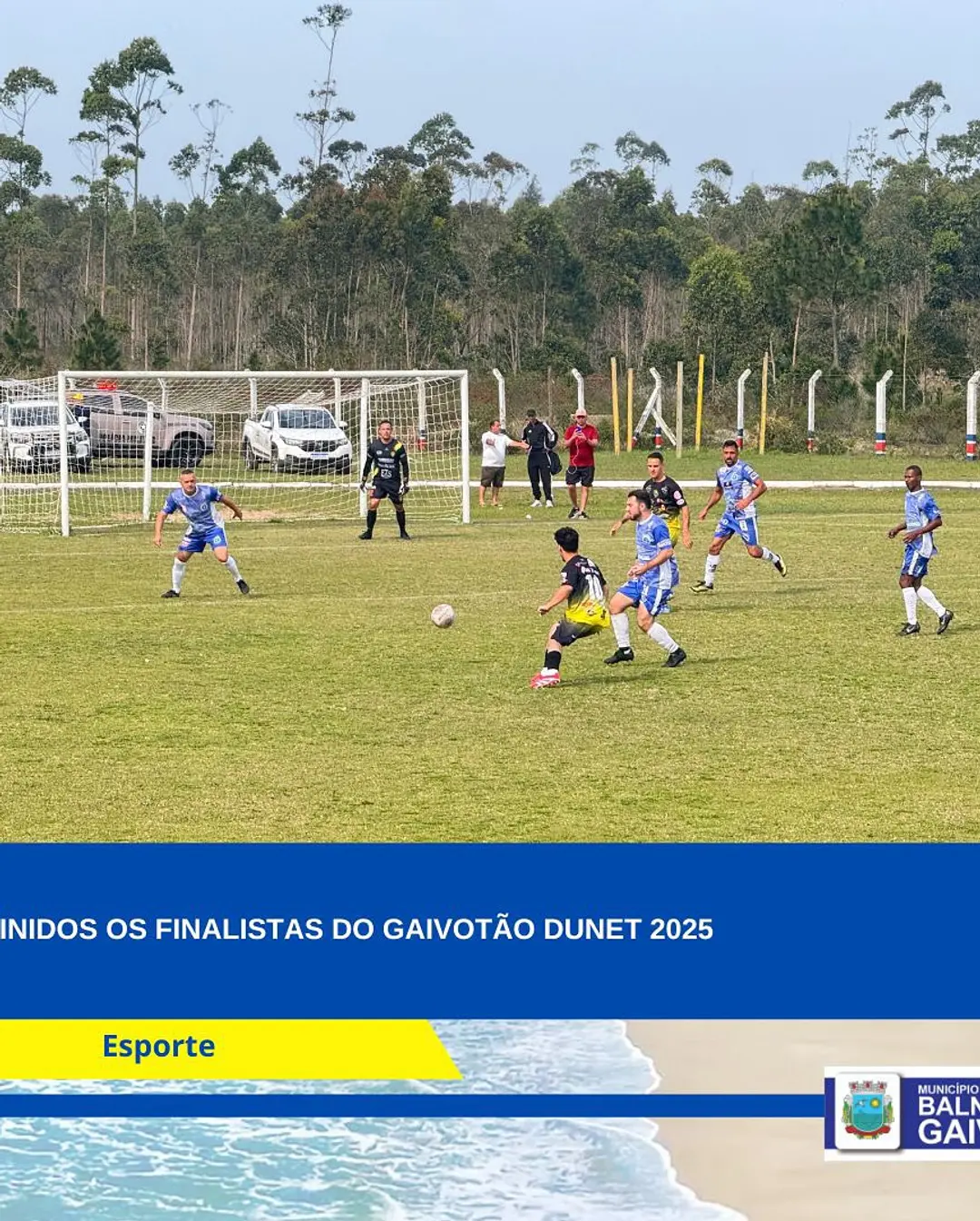 Balneário Gaivota se Prepara para as Finais do Campeonato Municipal de Futebol