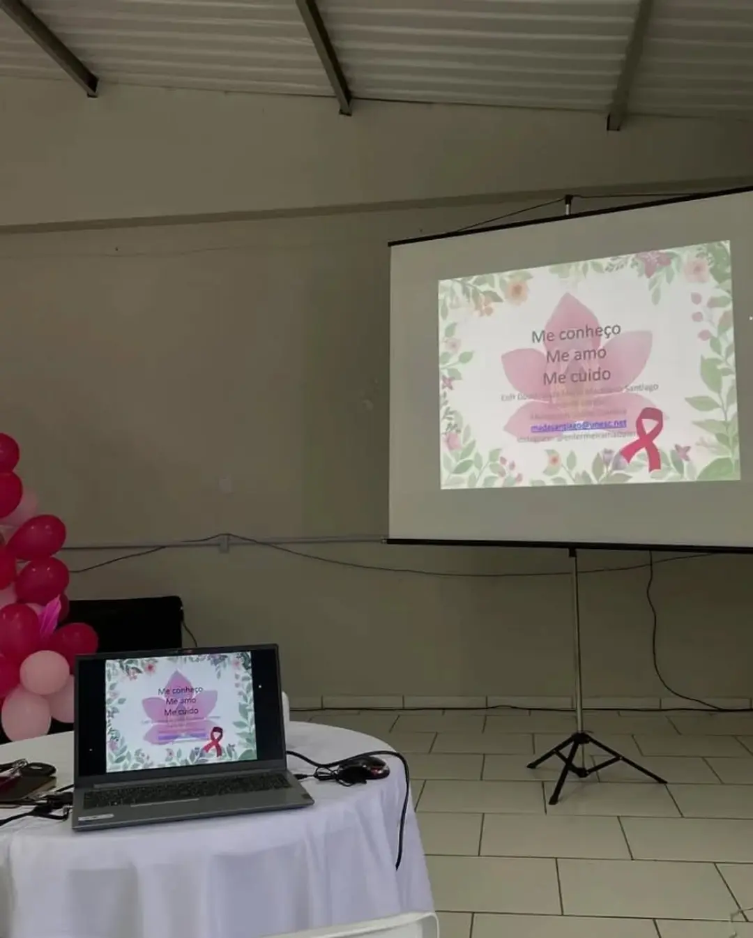 Outubro Rosa em Ermo: Ação Social Uniu Forças na Luta Contra o Câncer de Mama e Violência Contra a Mulher