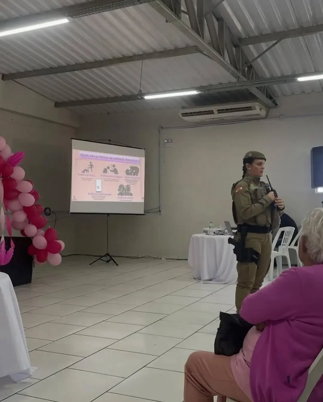Outubro Rosa em Ermo: Ação Social Uniu Forças na Luta Contra o Câncer de Mama e Violência Contra a Mulher