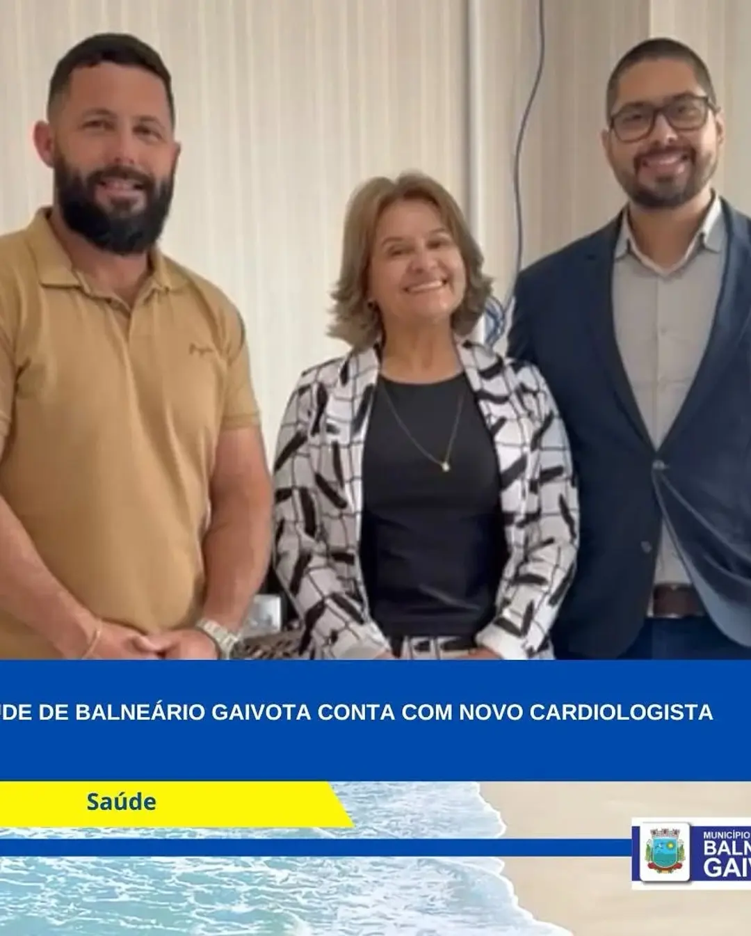 Balneário Gaivota Fortalece Saúde com Novo Cardiologista