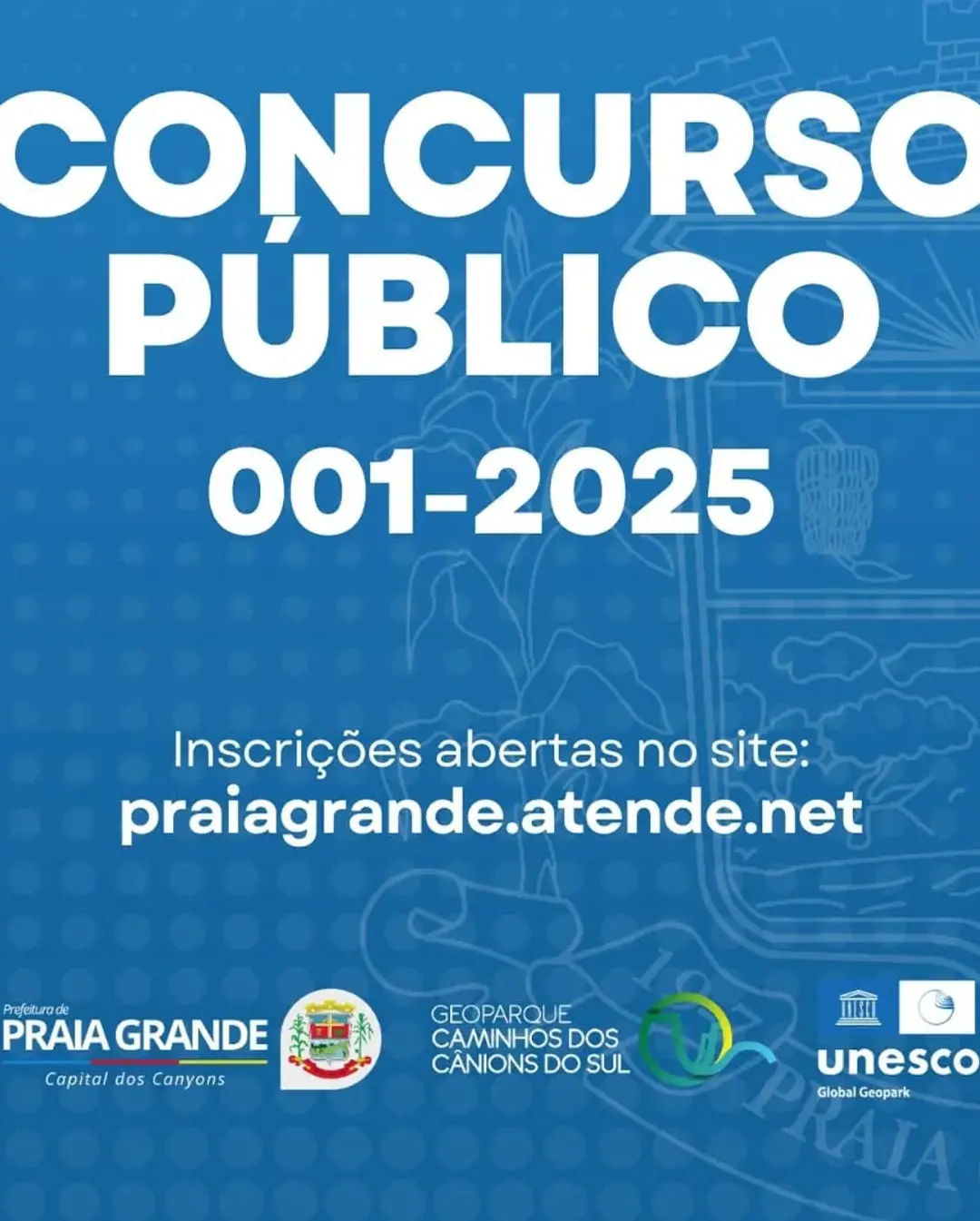 Praia Grande abre Concurso Público 001/2025: Inscrições de 10 de Outubro a 9 de Novembro