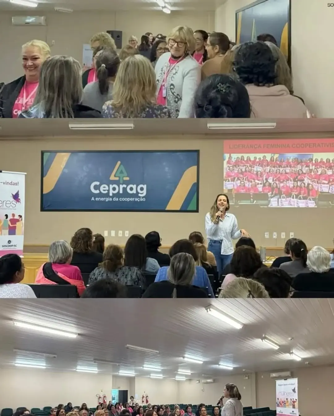 CEPRAG e SESCOOP/SC Promovem Encontro Sobre Liderança Feminina Cooperativista