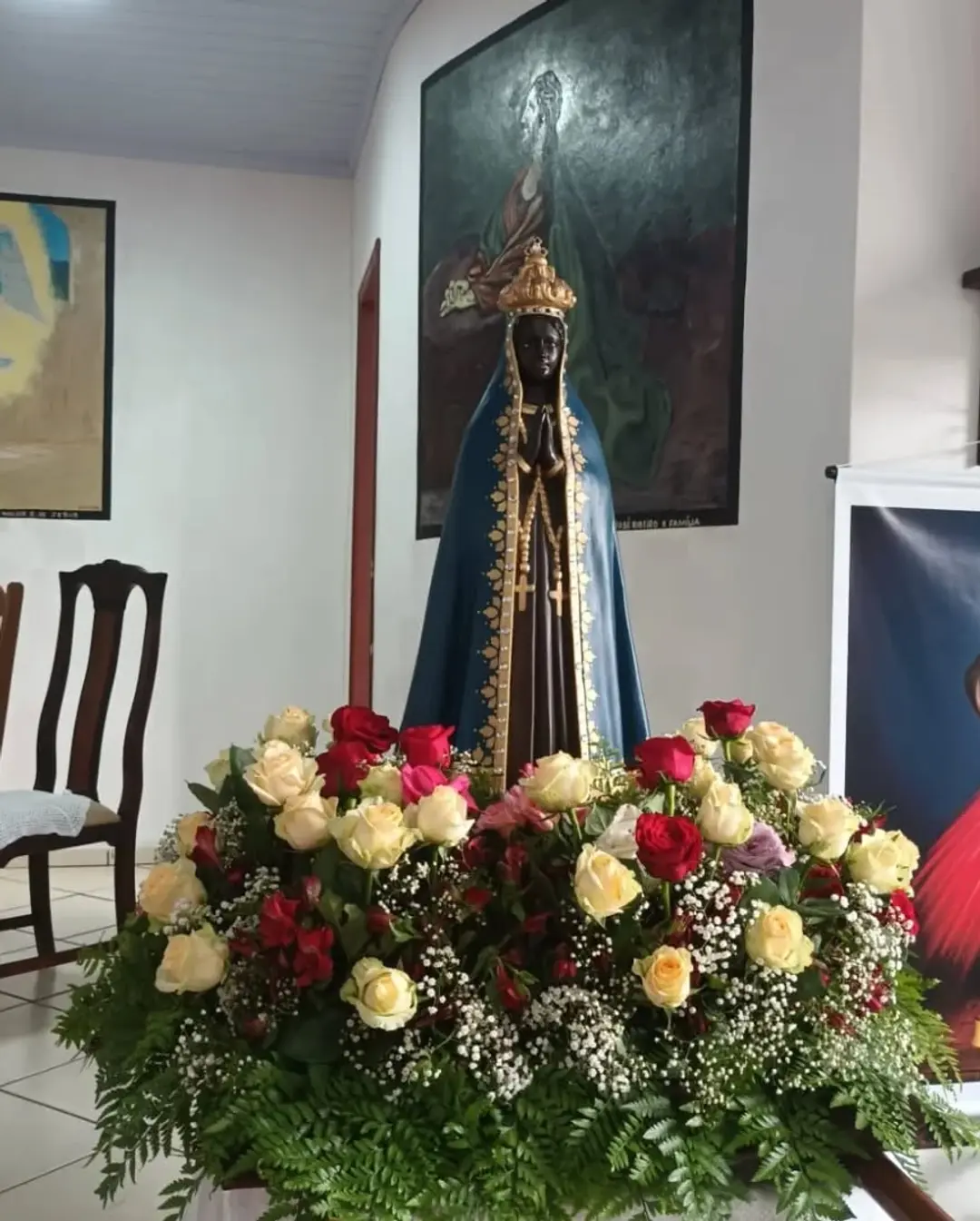 Festa em Homenagem a Nossa Senhora Aparecida Reúne Comunidade e Autoridades em Mampituba