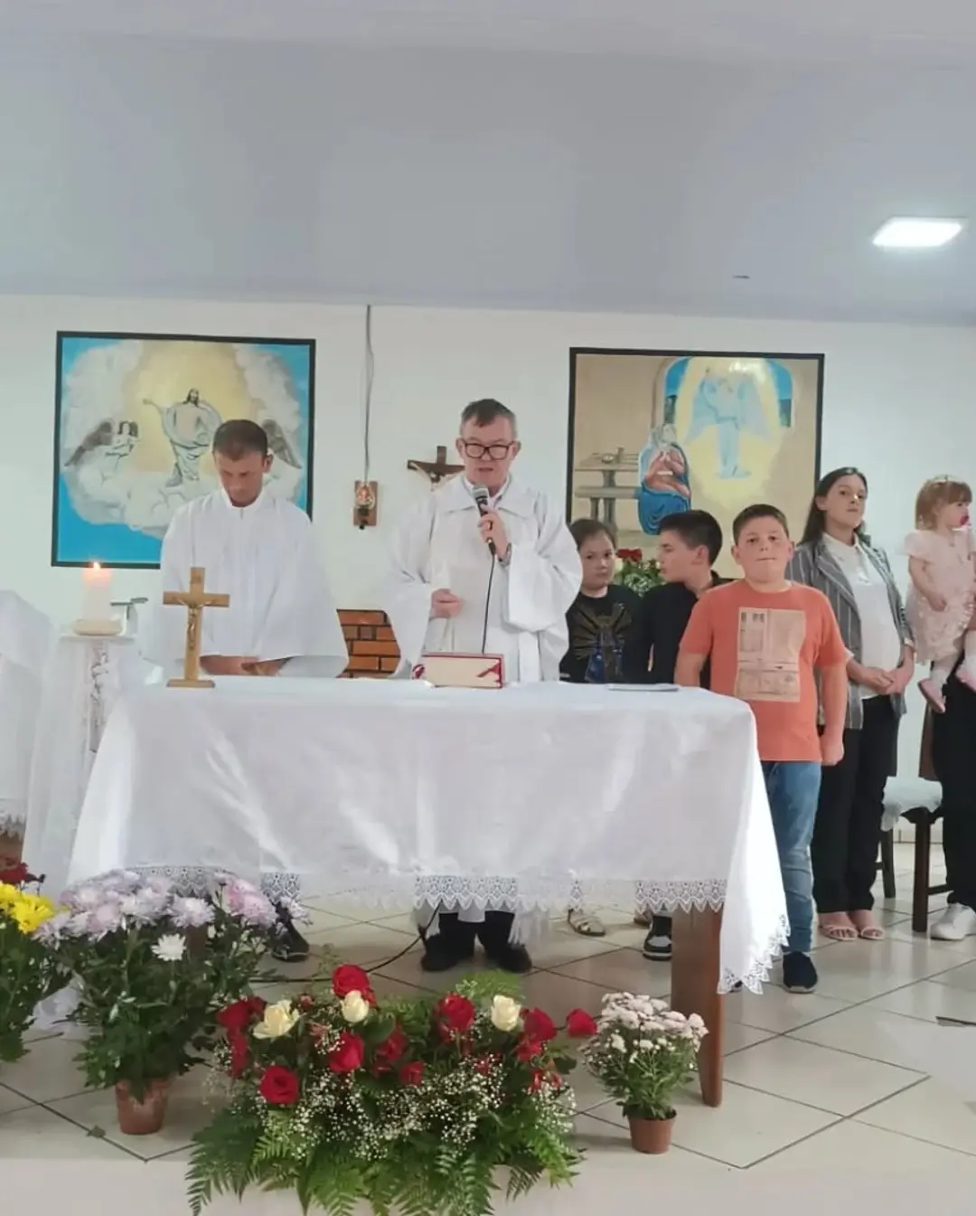 Festa em Homenagem a Nossa Senhora Aparecida Reúne Comunidade e Autoridades em Mampituba