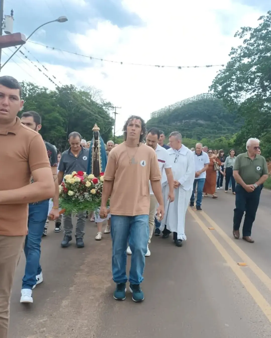 Festa em Homenagem a Nossa Senhora Aparecida Reúne Comunidade e Autoridades em Mampituba