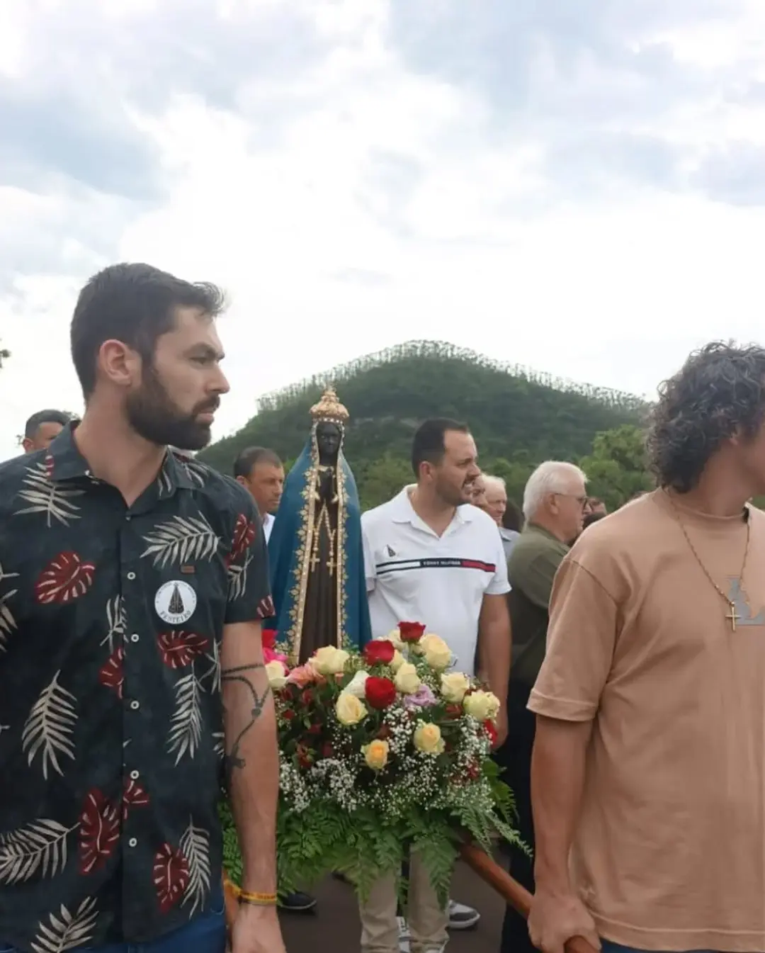 Festa em Homenagem a Nossa Senhora Aparecida Reúne Comunidade e Autoridades em Mampituba