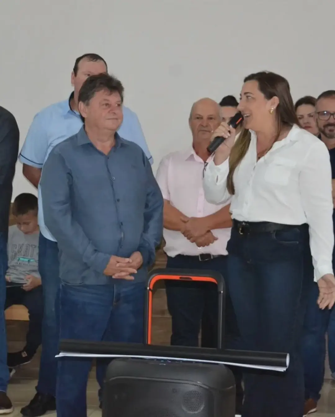 Morro Grande Celebra Inauguração de Ponte em Três Barras Apesar do Tempo Chuvoso