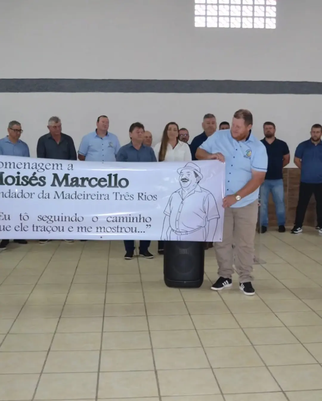 Morro Grande Celebra Inauguração de Ponte em Três Barras Apesar do Tempo Chuvoso