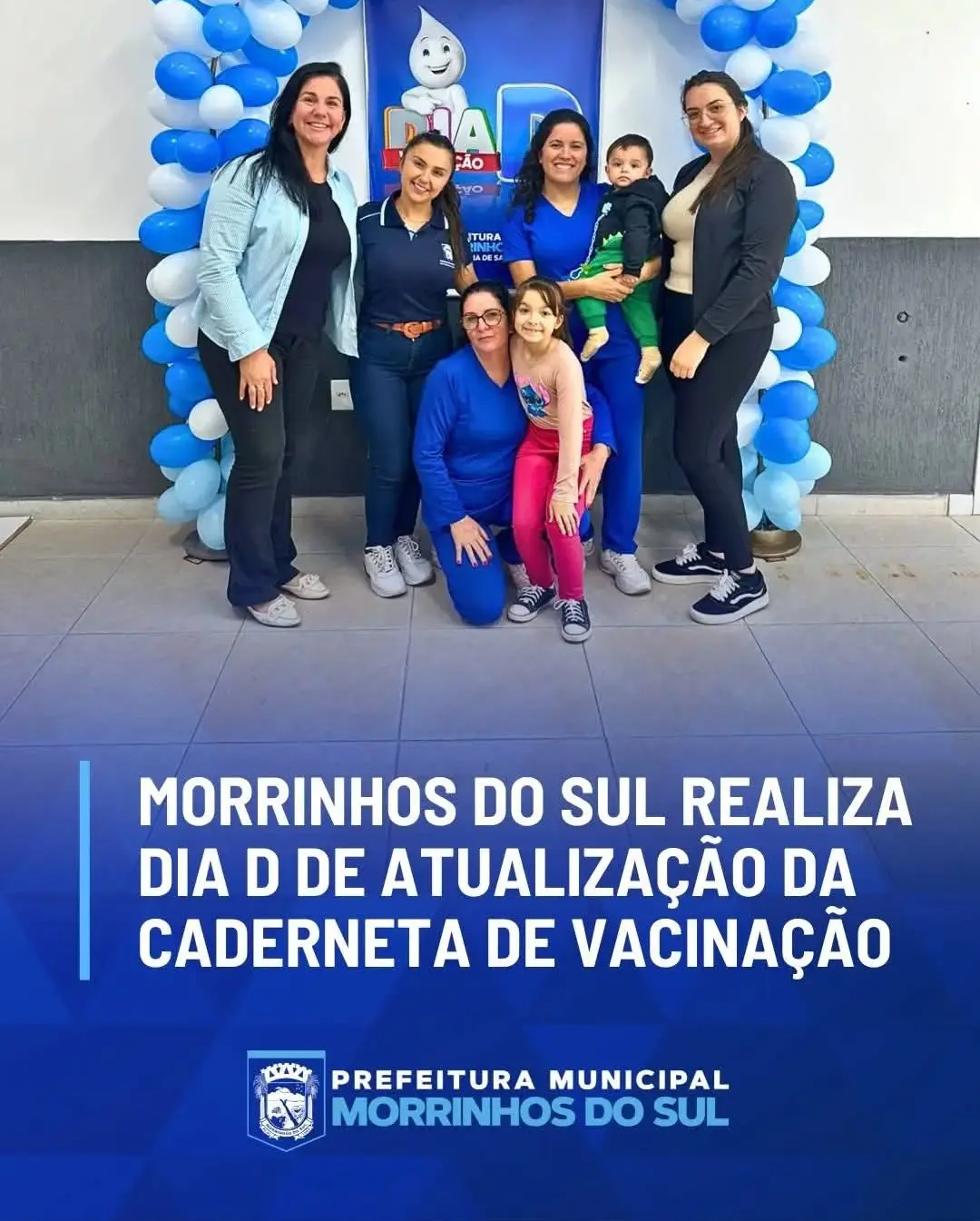 Morrinhos do Sul intensifica a vacinação de crianças e adolescentes em Dia D