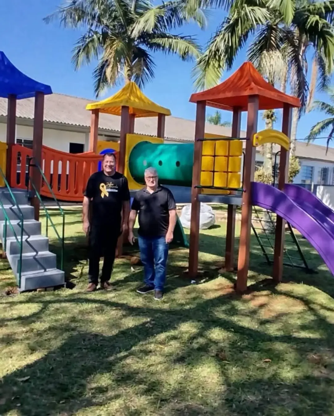 Timbé do Sul: EMEF Frei Modesto Ganha Novo Parque Infantil para a Alegria das Crianças