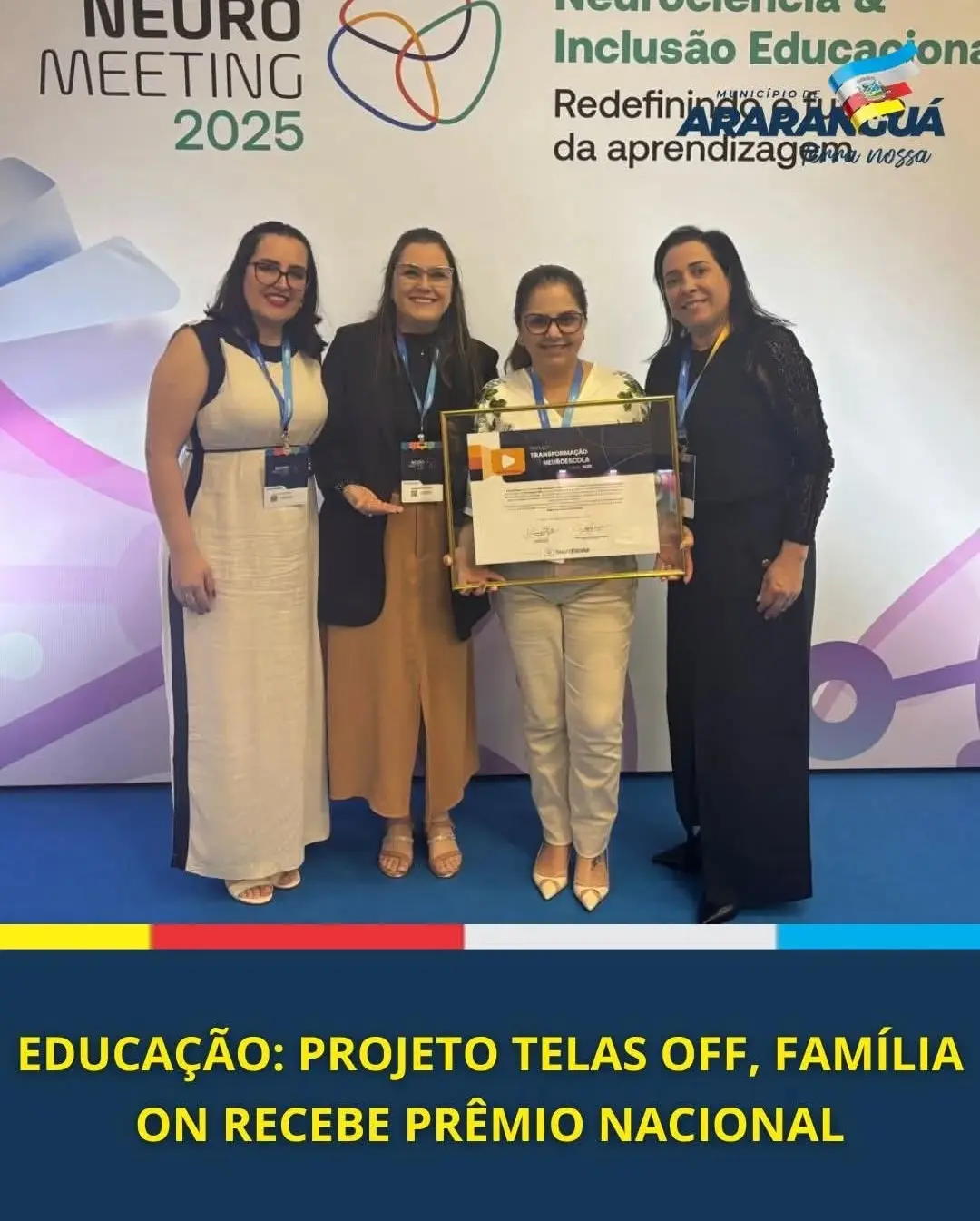 Araranguá Reconhecida Nacionalmente por Projeto Inovador na Educação: Telas Off, Família On