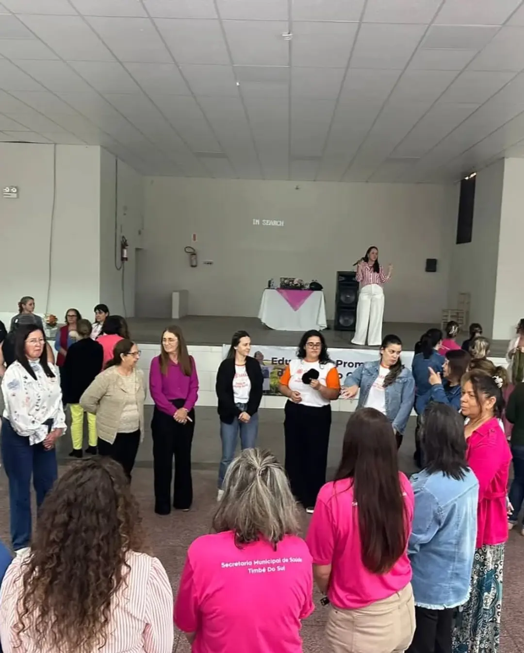 Timbé do Sul promove evento especial de Educação e Promoção da Saúde no Campo em alusão ao Outubro Rosa