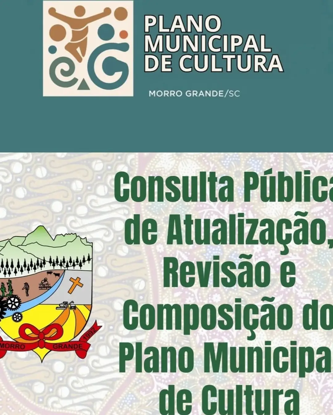 Morro Grande Convida para Consulta Pública do Plano Municipal de Cultura
