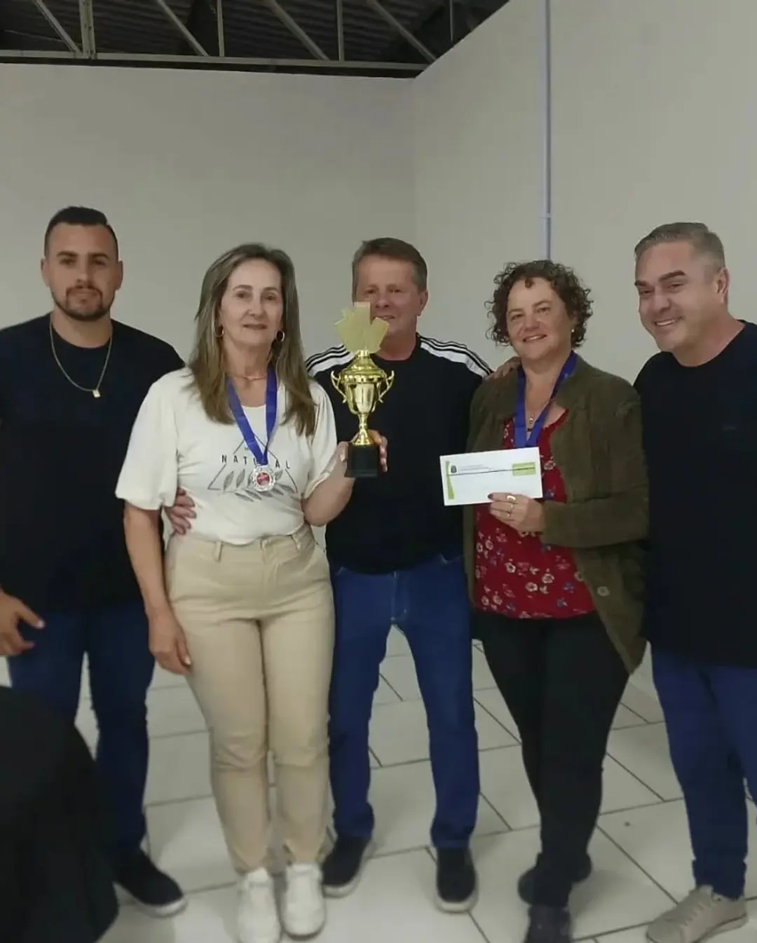 Ermo Coroa Campeões do Campeonato Municipal de Canastra 2025