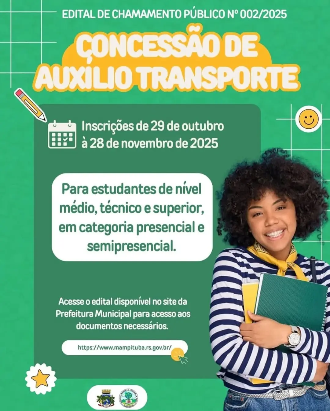 Mampituba Lança Edital de Auxílio Transporte para Estudantes em 2025