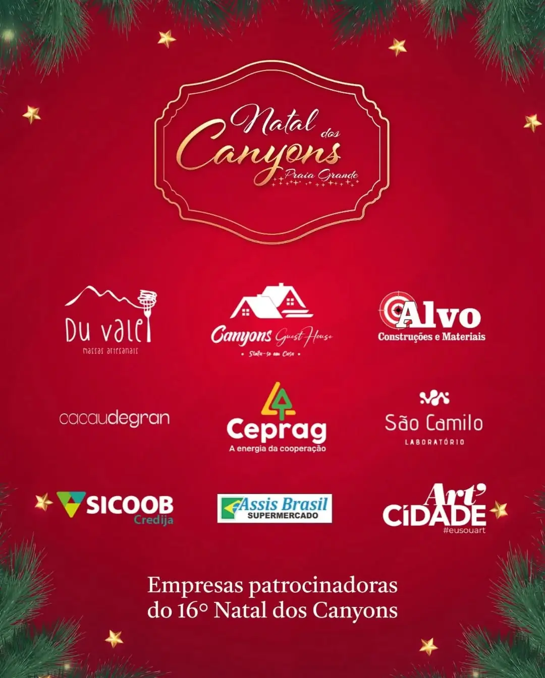 Natal dos Canyons 2025: Praia Grande (SC) Agradece Patrocinadores e Celebra Parceria de Sucesso