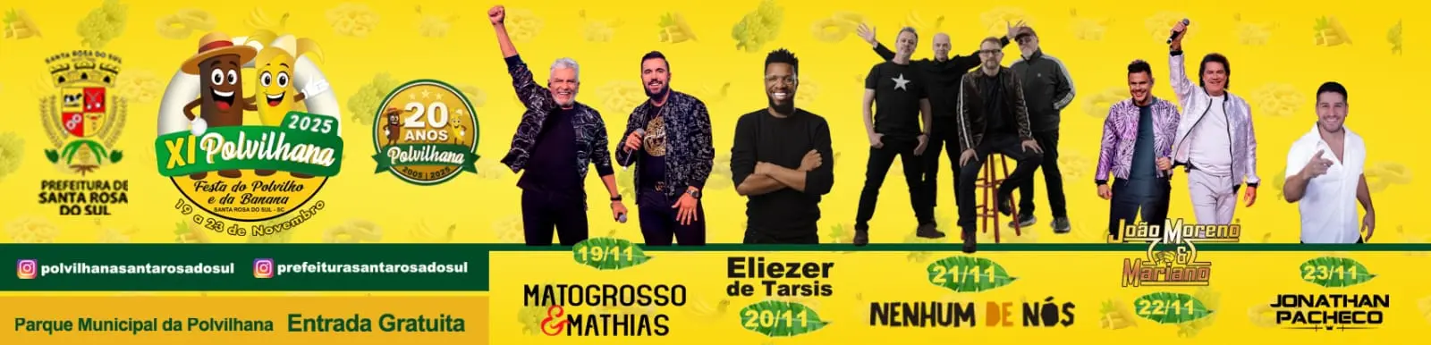 XI Polvilhana 2025: Festa do Polvilho e da Banana