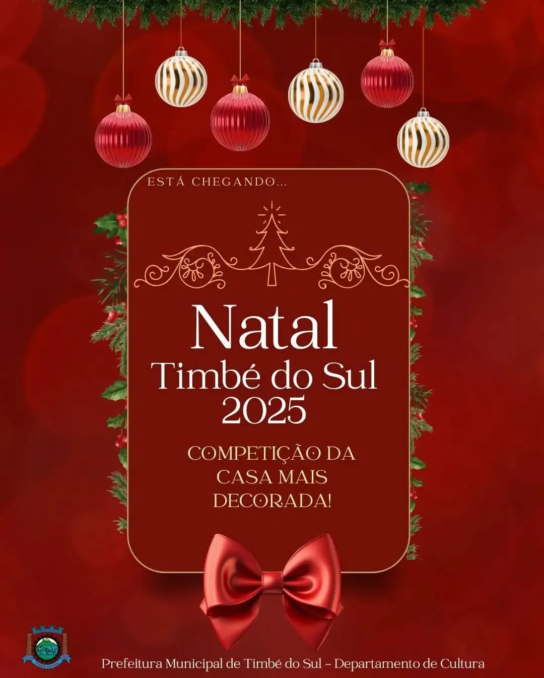 Timbé do Sul promove concurso de decoração natalina e premia a casa mais enfeitada