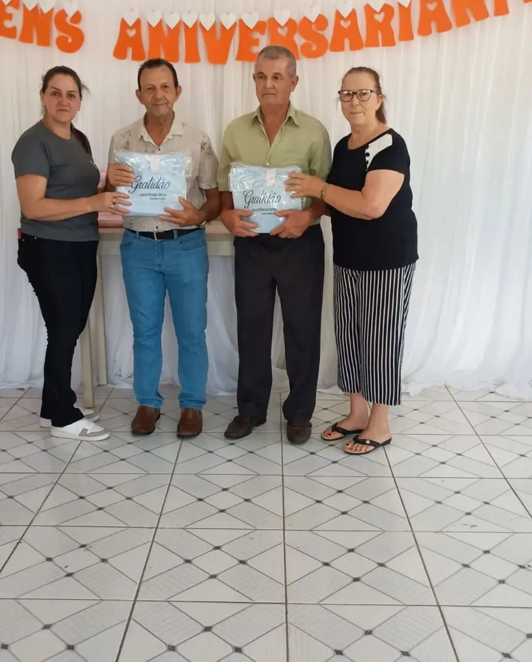 Tarde Festiva Homenageia Aniversariantes da Terceira Idade em Mampituba