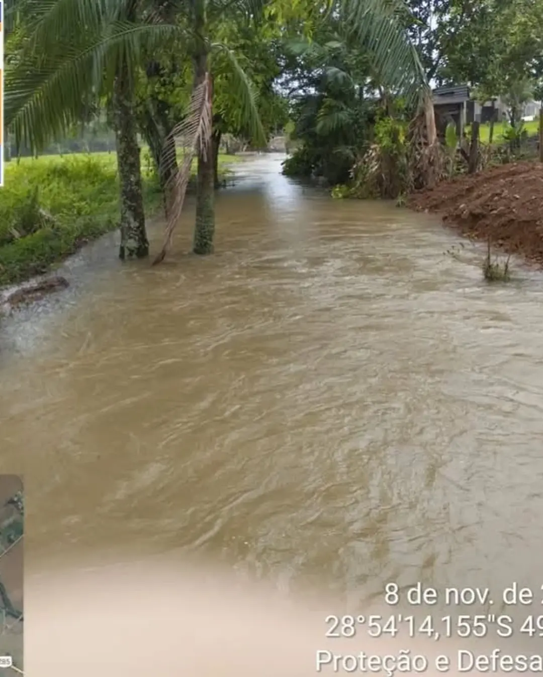 Turvo em Alerta: Defesa Civil Monitora Chuvas e Alagamentos Neste Sábado