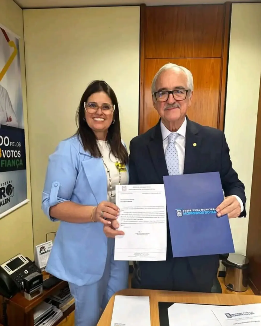 Morrinhos do Sul busca recursos em Brasília para impulsionar o desenvolvimento municipal