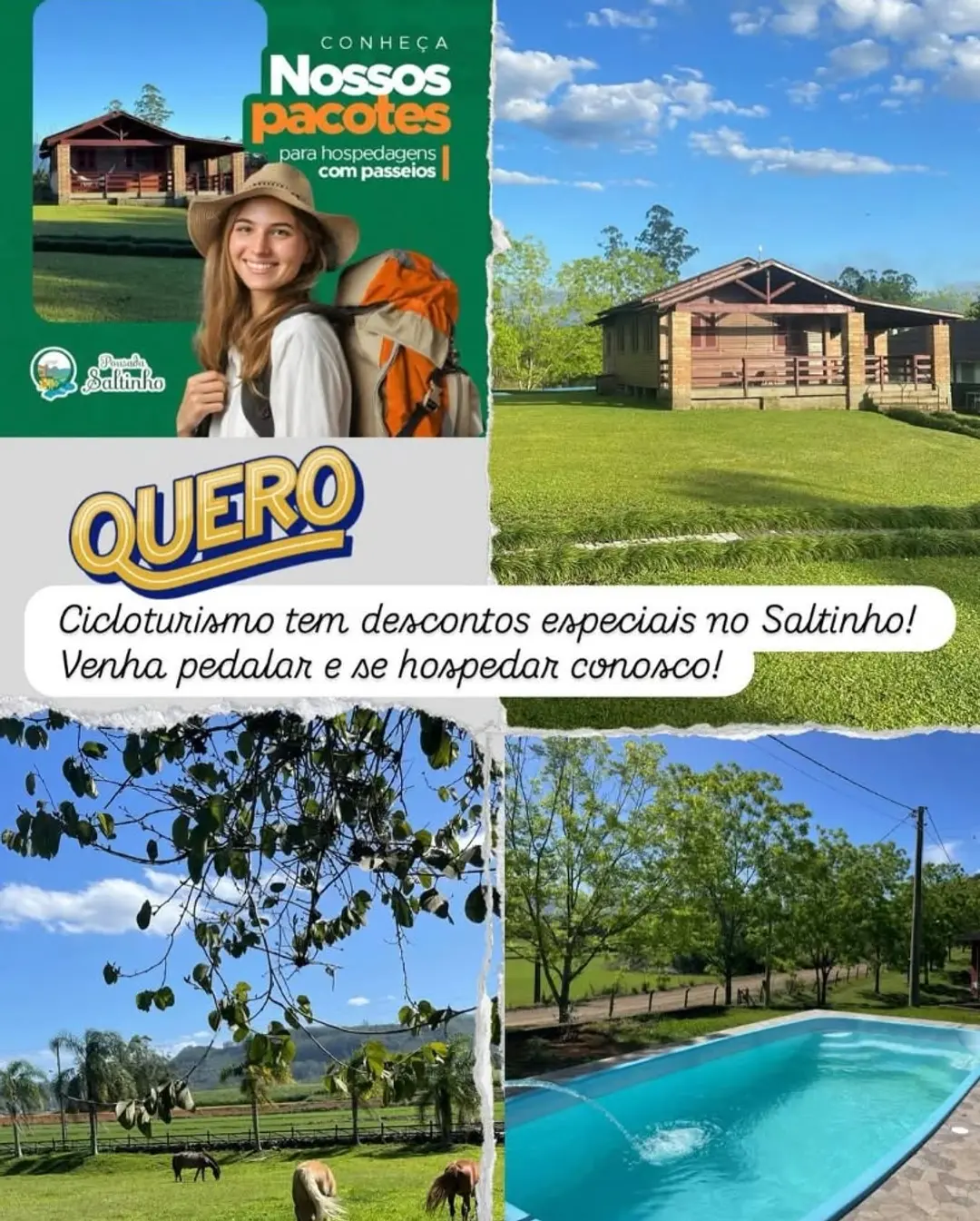 Descubra o Cicloturismo em Morro Grande: Rotas do Aguaí e Relaxamento no Saltinho