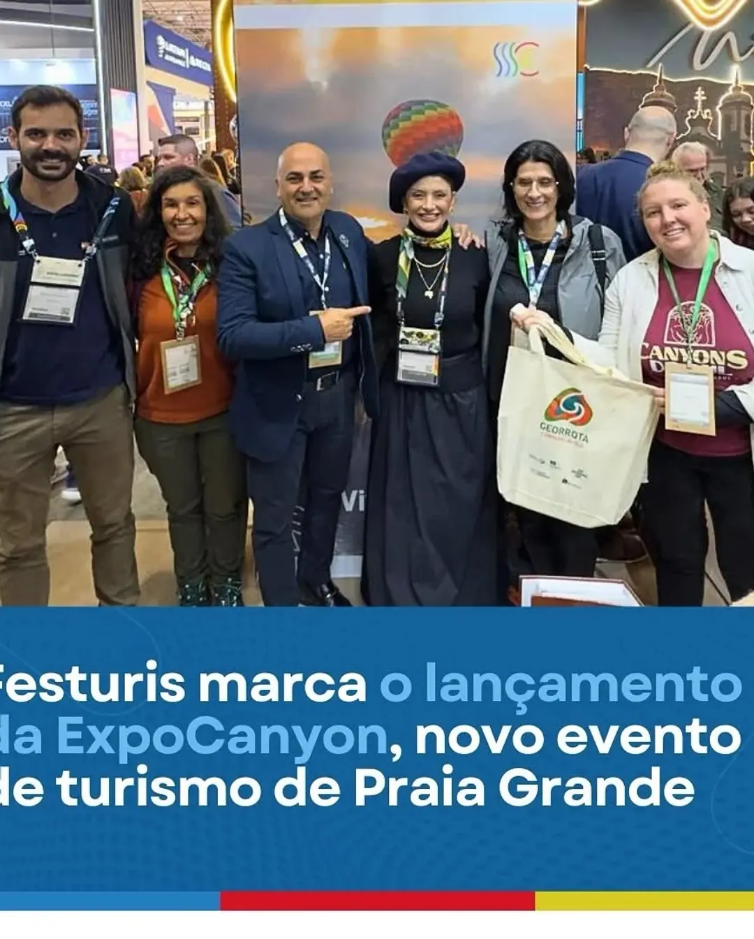 Praia Grande (SC) Lança ExpoCanyon na Festuris 2025 para Impulsionar Turismo de Aventura