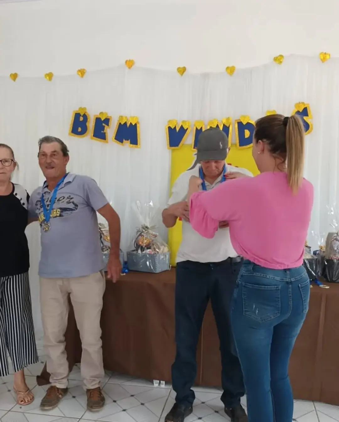 Competição de Bochas em Mampituba Celebra a Terceira Idade com Premiação e Café da Tarde