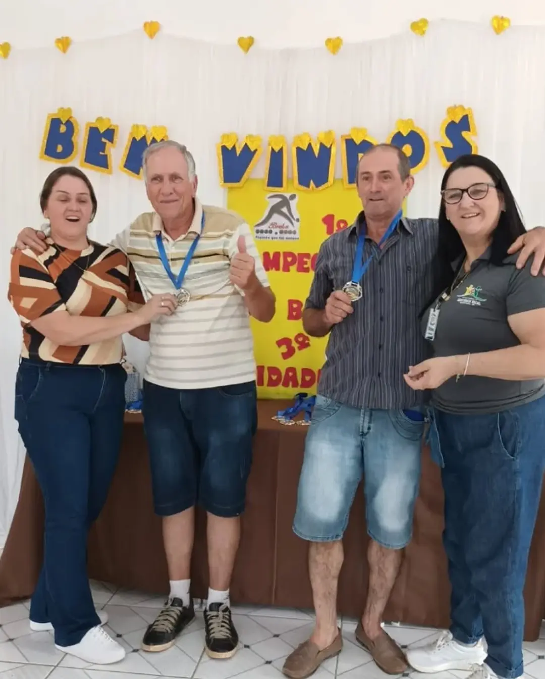 Competição de Bochas em Mampituba Celebra a Terceira Idade com Premiação e Café da Tarde