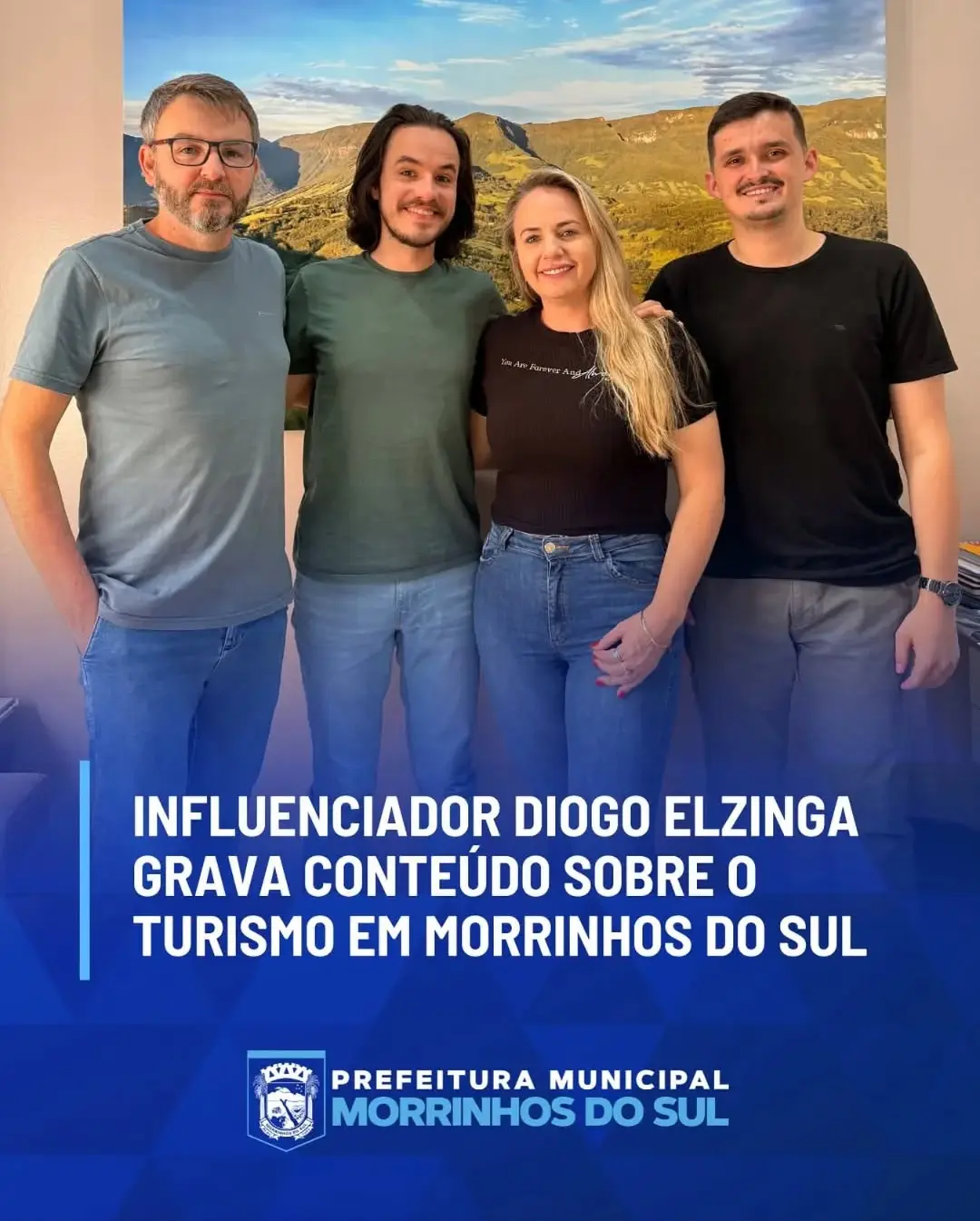 Morrinhos do Sul Aposta no Turismo com Influenciador Diogo Elzinga